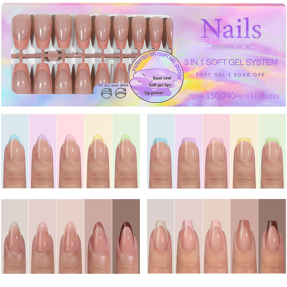 150 Stück/Box Französische Kun – Nail Art Xl Bewertung und Preis