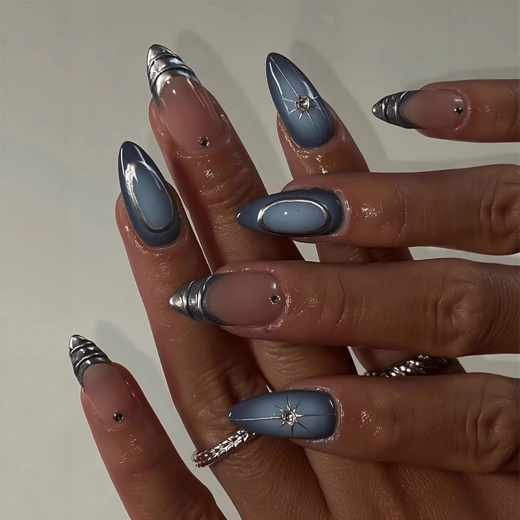 24-teiliges kurzes Mandel-Näge – Nail Art Aesthetic Bewertung und Preis