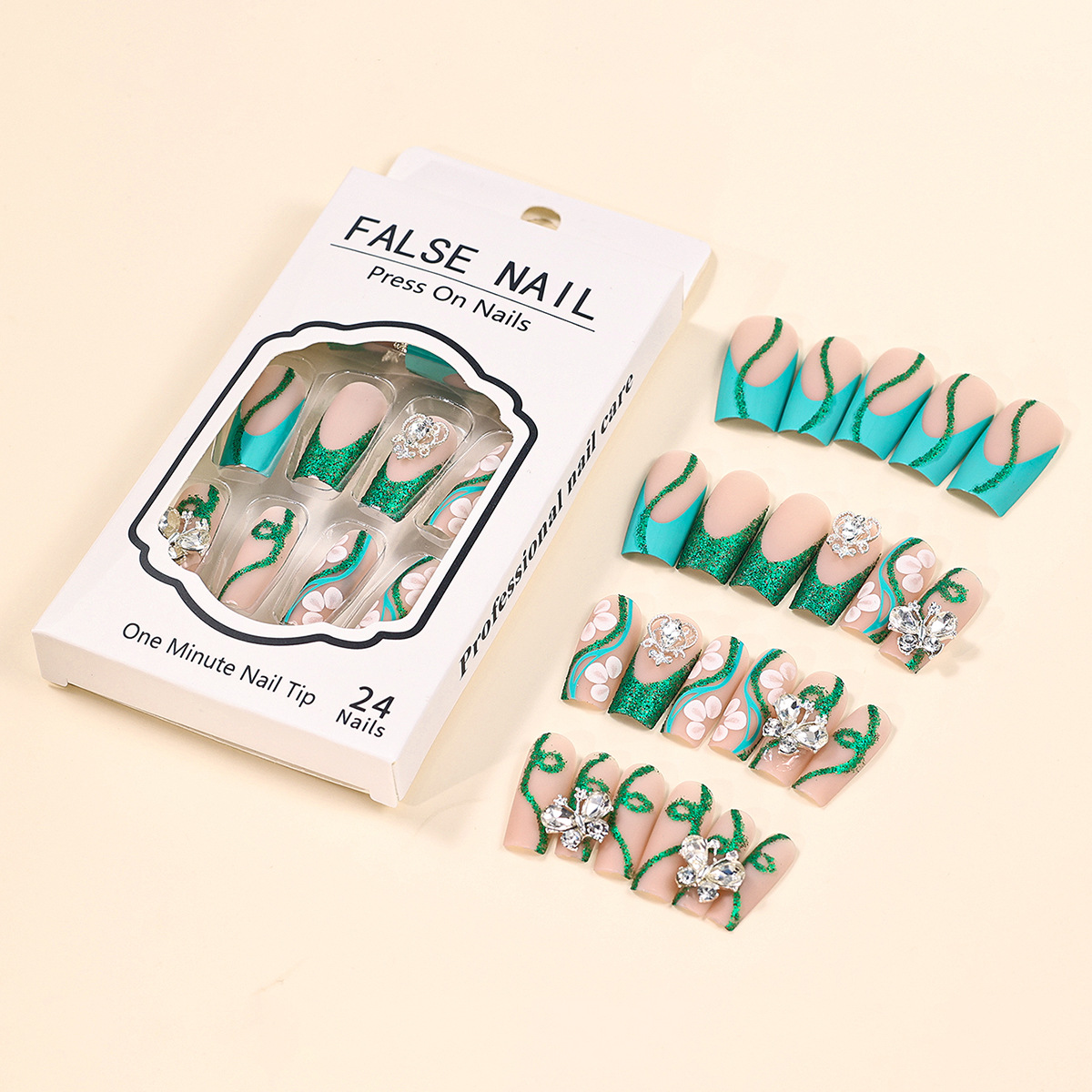 Lange Sarg presse auf Nägel Ba – Nail Art Aesthetic Bewertung und Preis