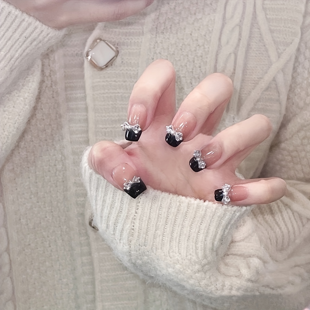 10 Stück handgefertigte Nägel  – Nail Art Emerald Bewertung und Preis