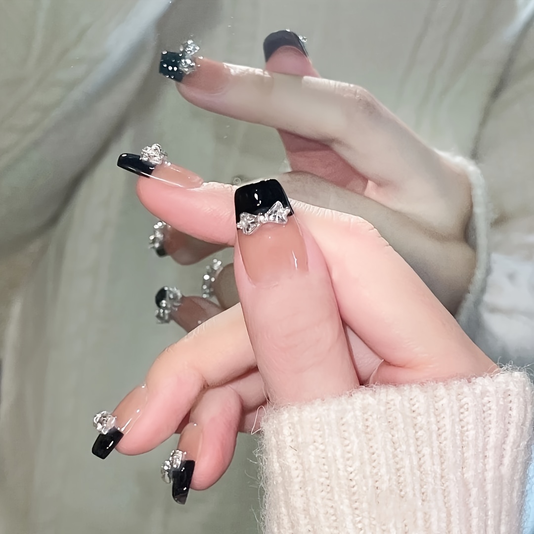 10 Stück handgefertigte Nägel  – Nail Art Emerald Bewertung und Preis