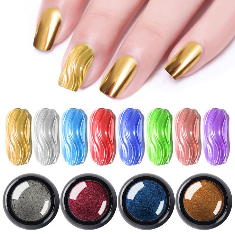 1Pc 19 Farben Nagel Glitter Sp – Nail Glitter Chrome Bewertung und Preis
