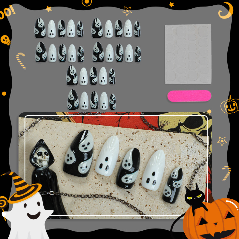 30 Stück 2025 Halloween Mandel – Nail Art Emerald Bewertung und Preis