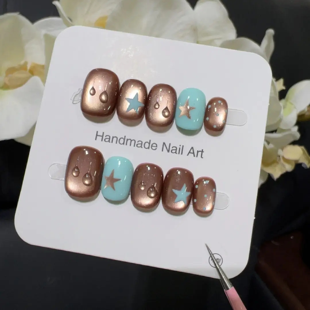 10 Stück hochwertige kleine br – Nail Art Emerald Bewertung und Preis