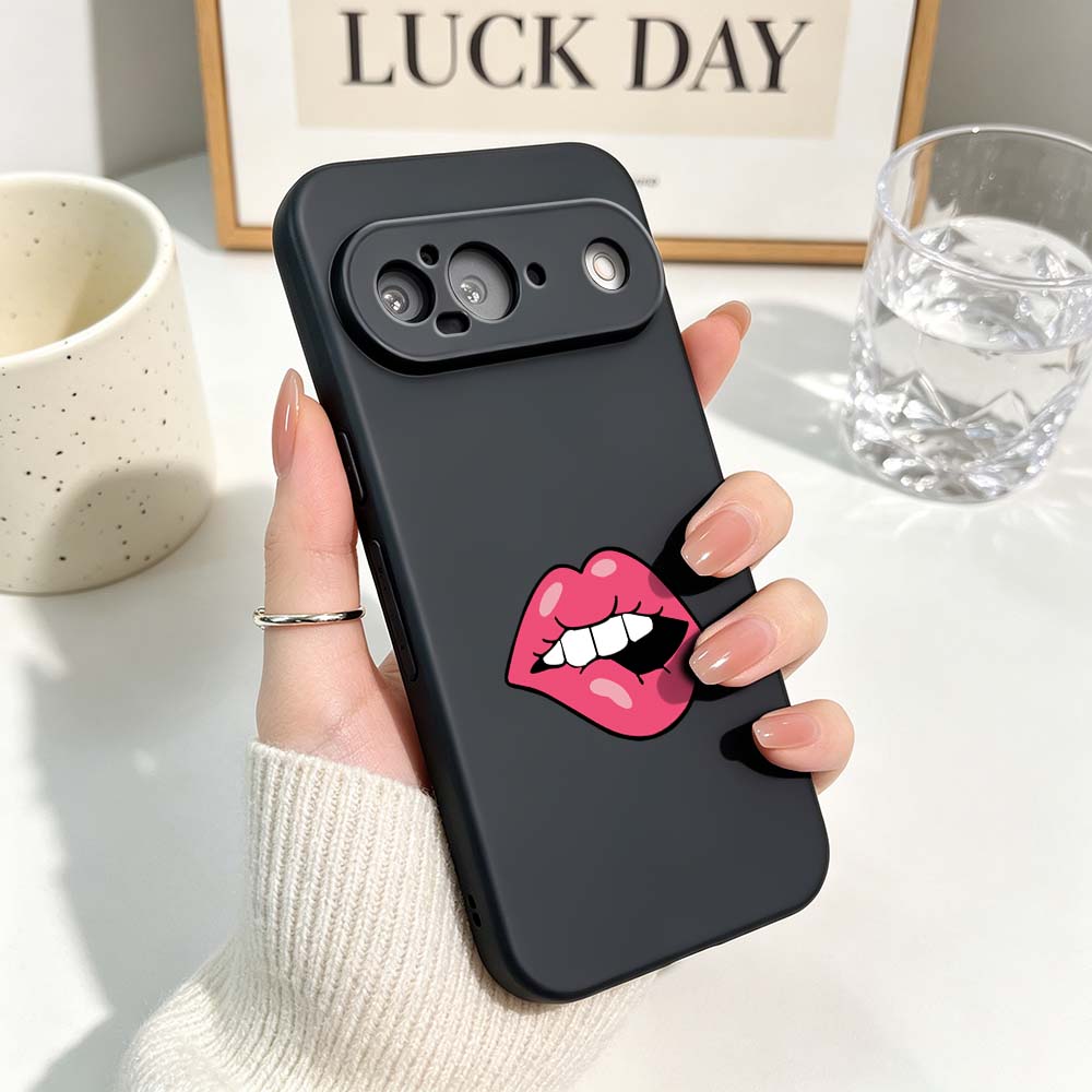 Rote Lippen Nagelkunst Handyhü – Nail Art Xl Bewertung und Preis