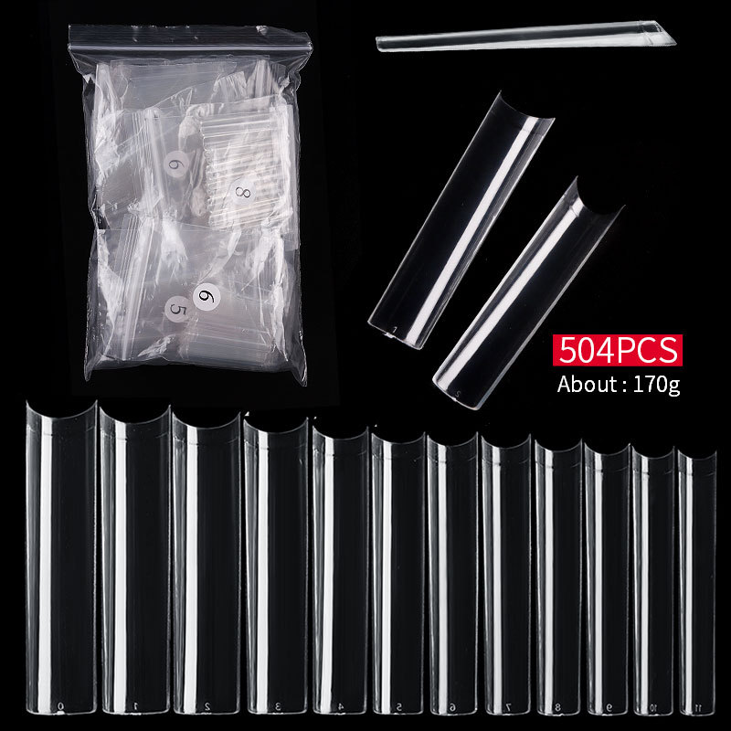 500 Pcs Lange Square Kein C Ku – Nail Art Xl Bewertung und Preis