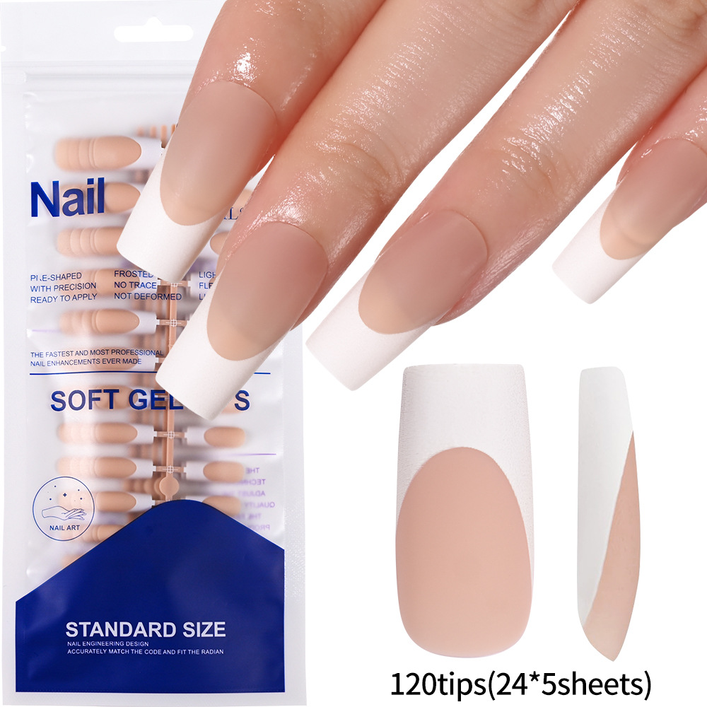 120 Stück Nude-weiße Kunstnäge – Nail Art Xl Bewertung und Preis