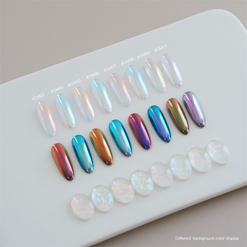 HNDO Neues Paket Aurora Chrom- – Nail Glitter Chrome Bewertung und Preis