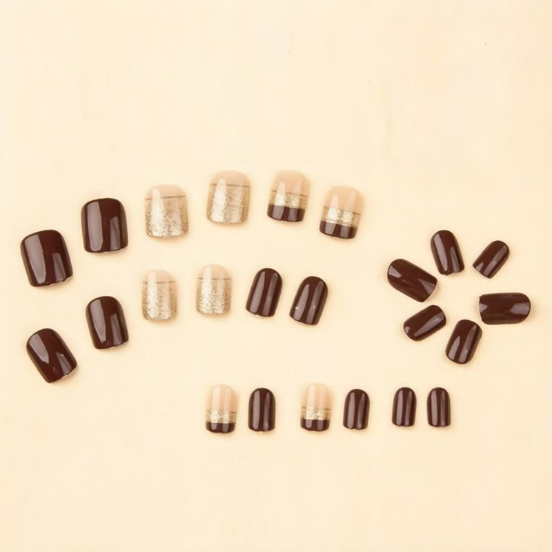 Kurze, quadratische Kunstnägel – Nail Art Aesthetic Bewertung und Preis