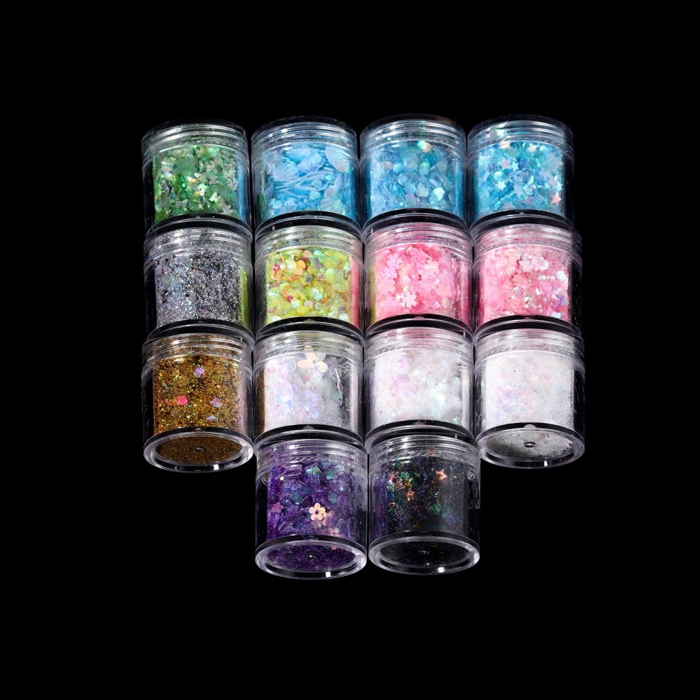10 ml/Box Glitzer-Epoxidharz-F – Nail Art Emerald Bewertung und Preis