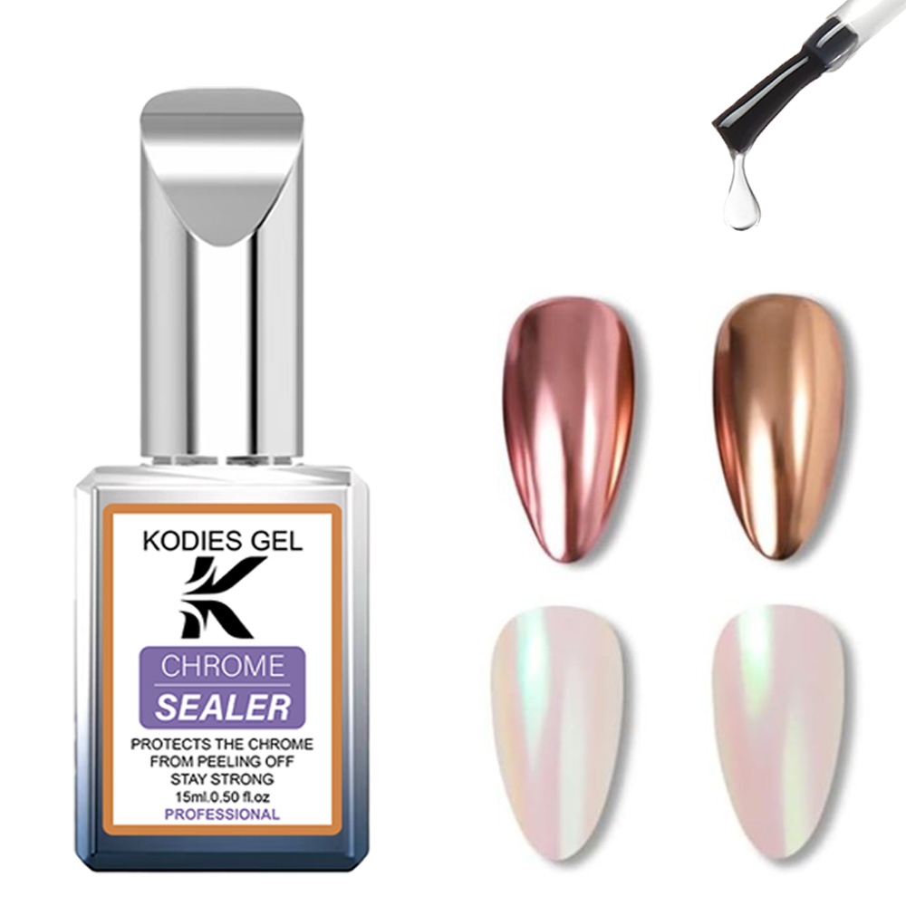 KODIES GEL Chrom Top Coat Ohne – Nail Glitter Chrome Bewertung und Preis