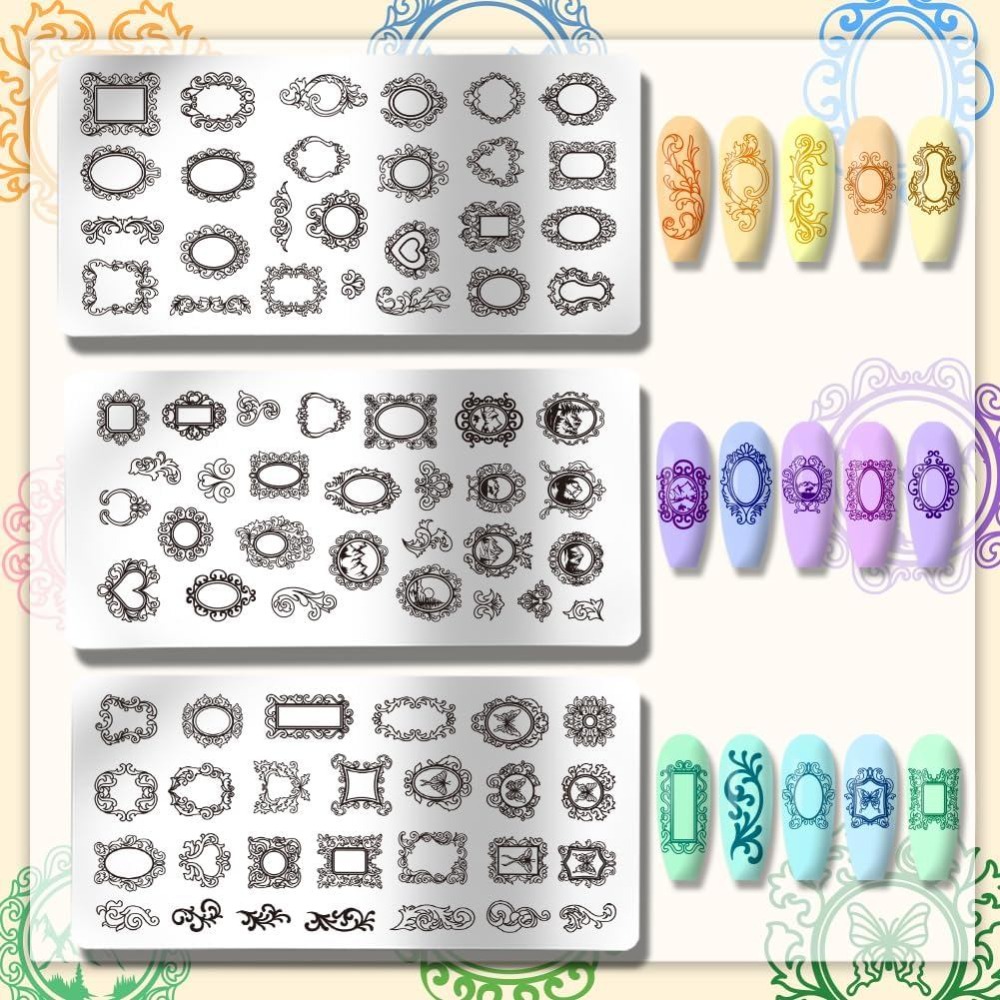 3er-Set Vintage Bilderrahmen N – Nail Art Motif Bewertung und Preis