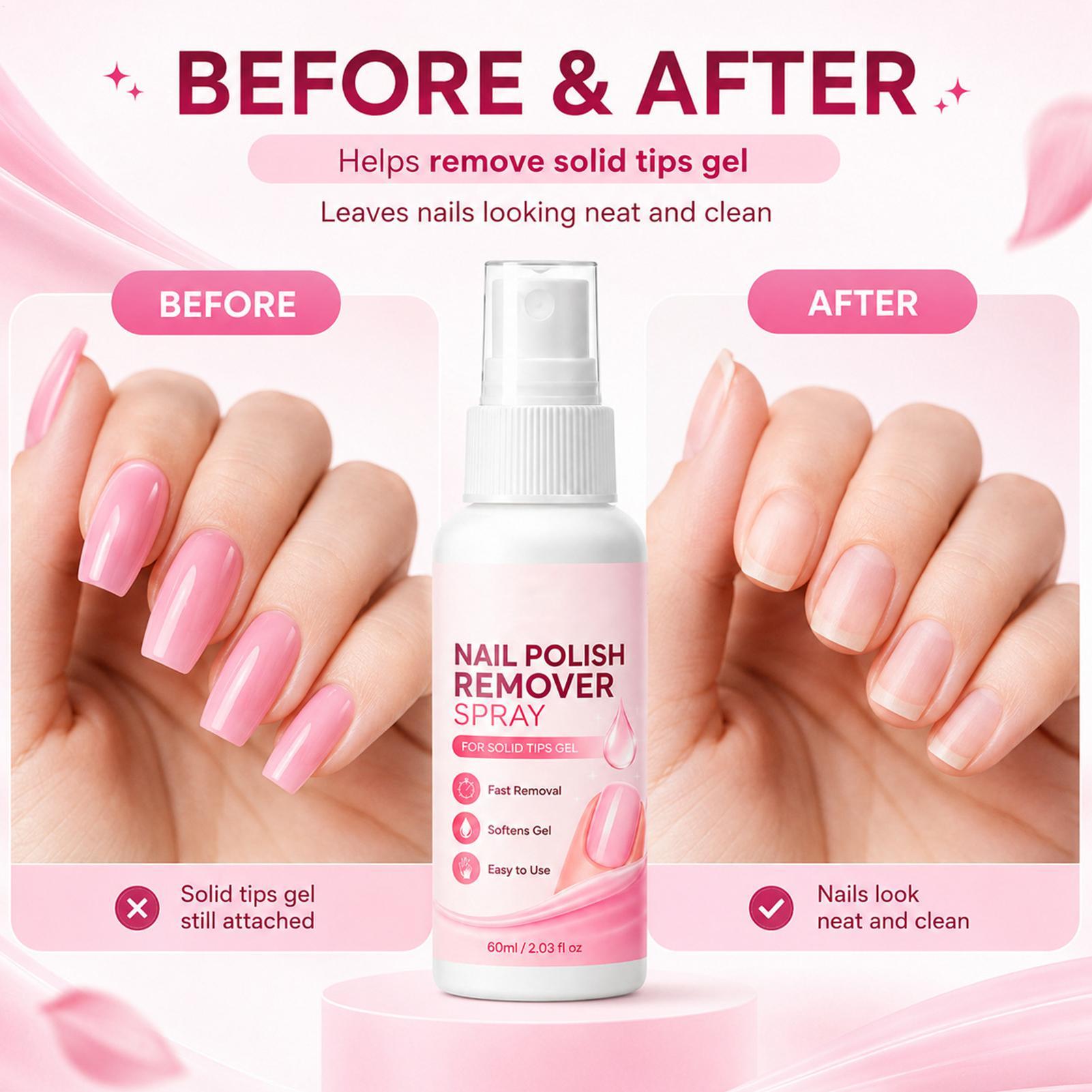 60ml Nagelentferner-Spray für  – Nail Art Gel Polish Bewertung und Preis