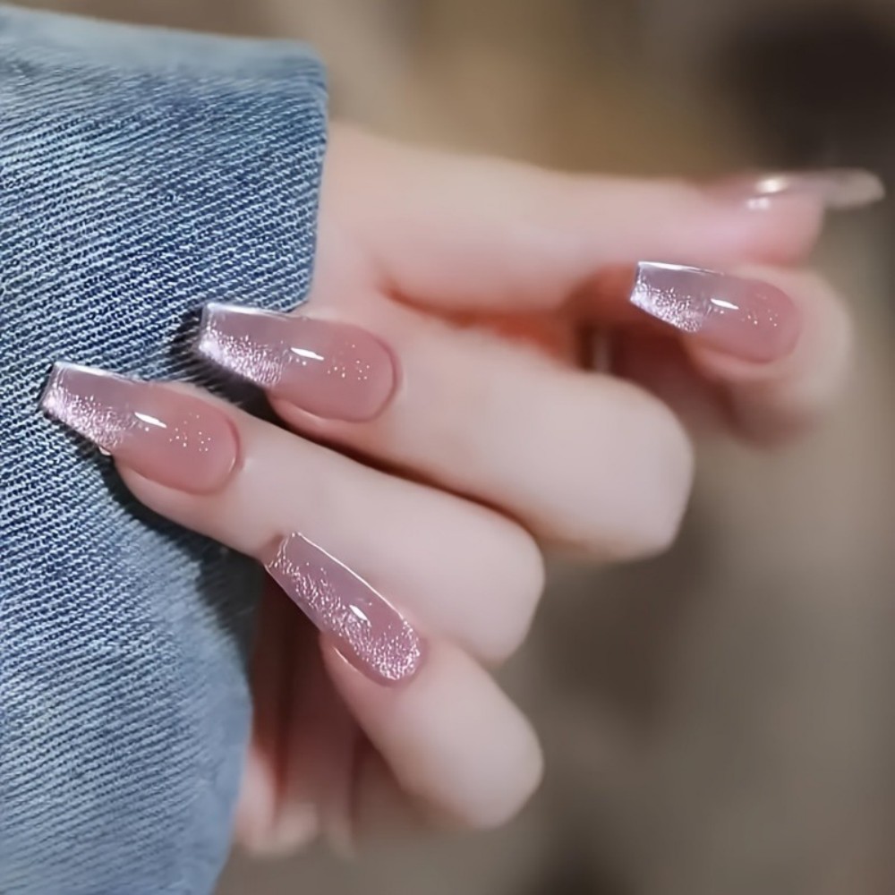 24 Stück Funkelnde Rosa Glitze – Nail Art Aesthetic Bewertung und Preis