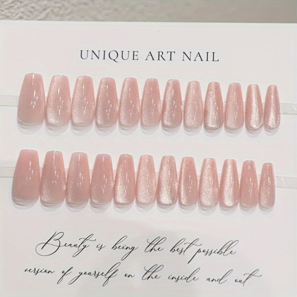 24 Stück Funkelnde Rosa Glitze – Nail Art Aesthetic Bewertung und Preis