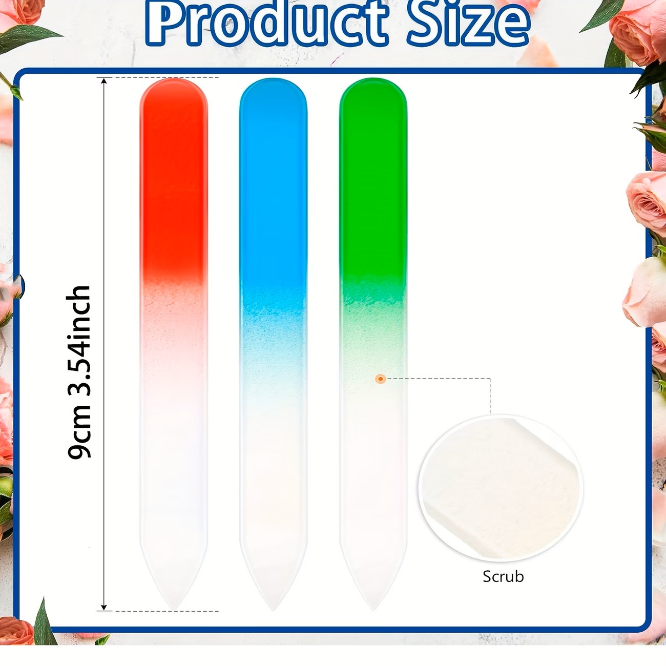6 Stück Kristallglas-Nagelfeil – Nail Art Xl Bewertung und Preis