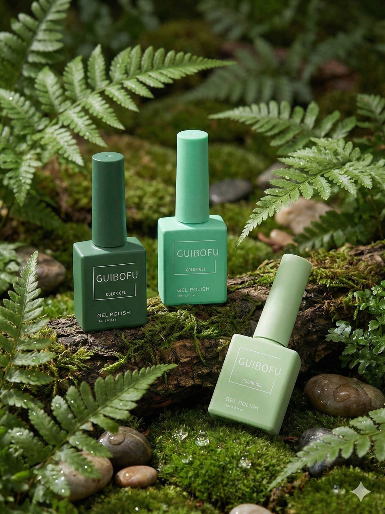 3er-Set 15ml Waldgrüner Gel-Na – Nail Art Emerald Green Bewertung und Preis
