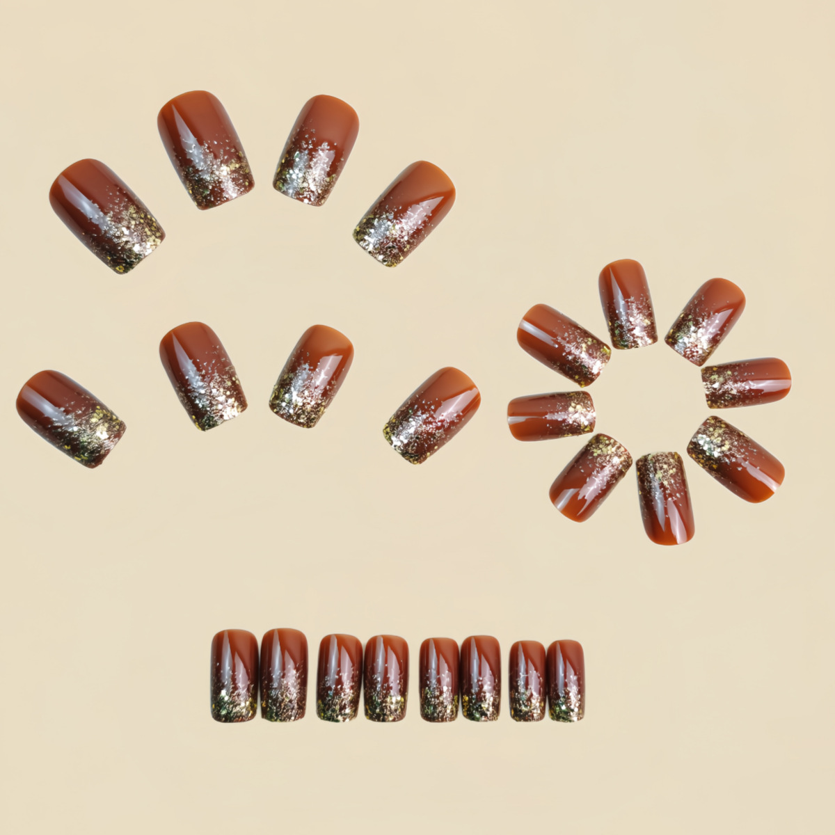 Kurze mittelgroße künstliche N – Nail Art Aesthetic Bewertung und Preis
