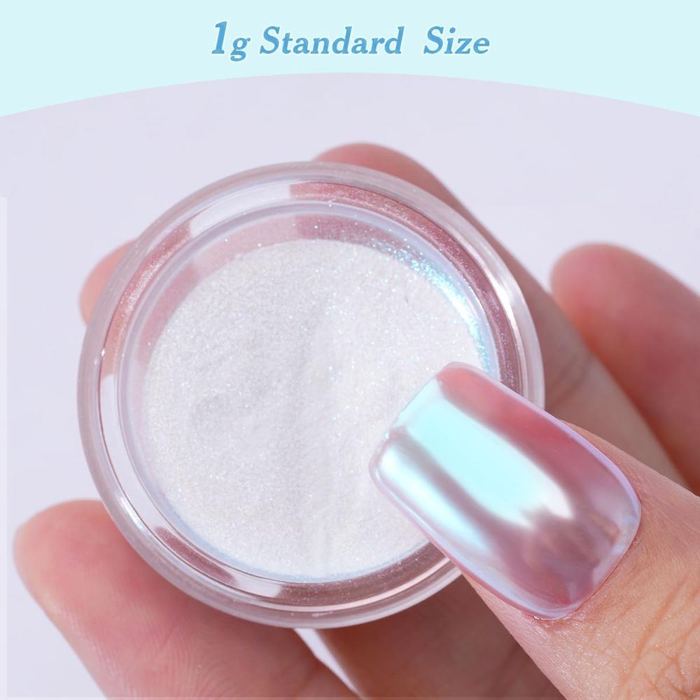 Chrom-Nagelpuder, Glänzendes A – Nail Glitter Chrome Bewertung und Preis