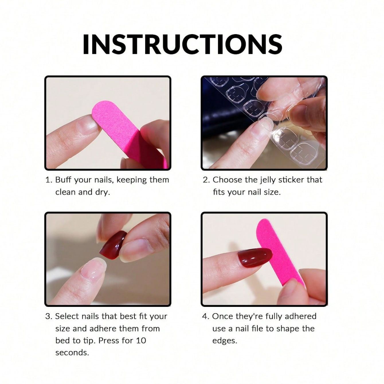 10 Stück reine handgepresste k – Nail Art Emerald Bewertung und Preis