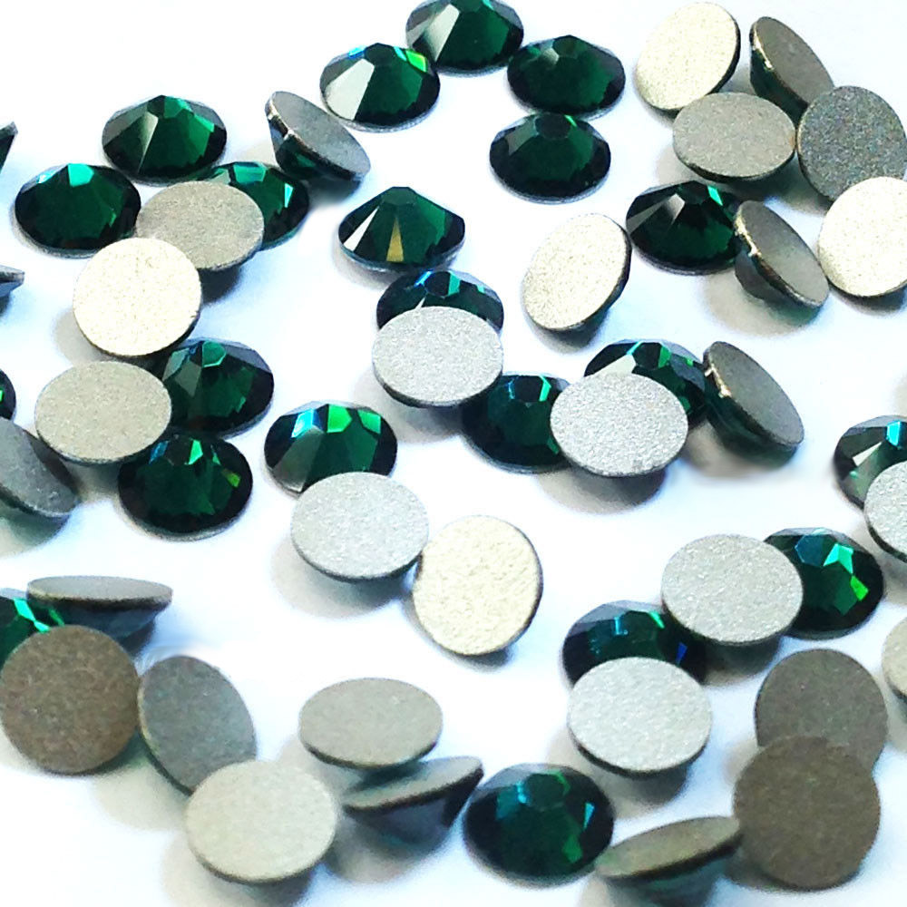 Smaragdgrüne Kristall-Flachste – Nail Art Emerald Green Bewertung und Preis