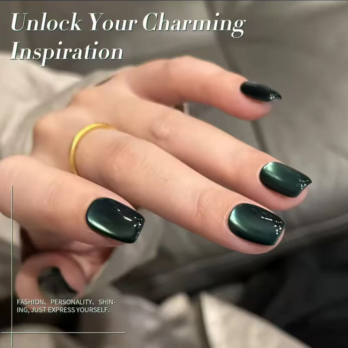 MIANEL Grünes Katzenauge-Nagel – Nail Art Emerald Green Bewertung und Preis